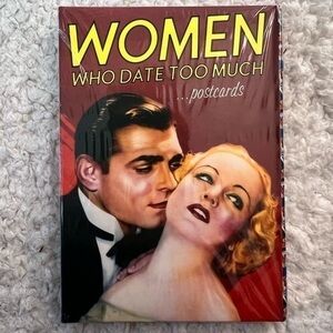 Potter Style "Women Who Date Too Much" Postcards